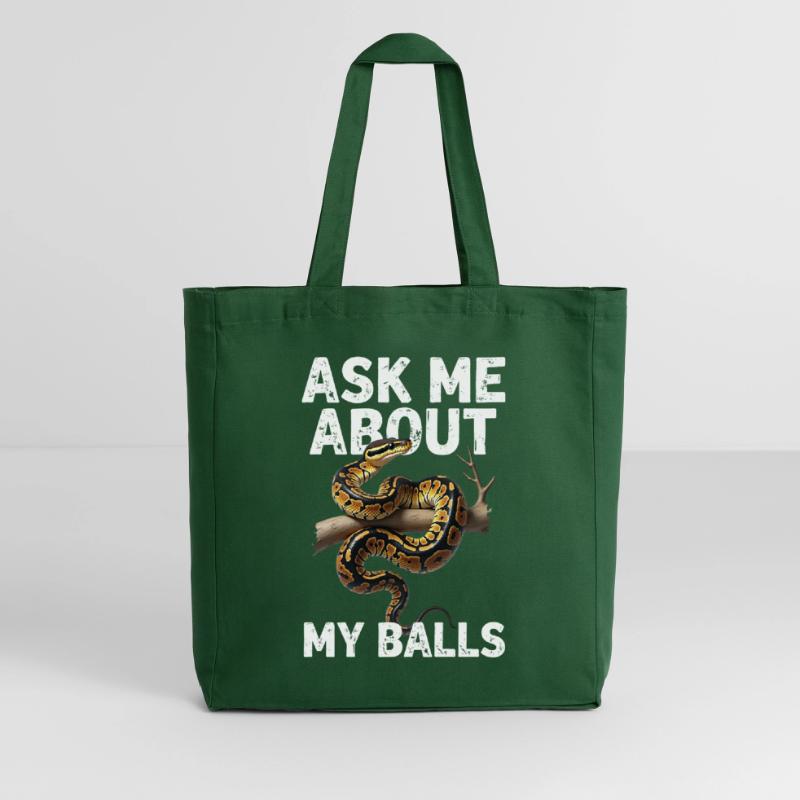 Python roi Serpents Amateurs de terrarium Python Tote bag Stanley/Stella Midweight recyclé