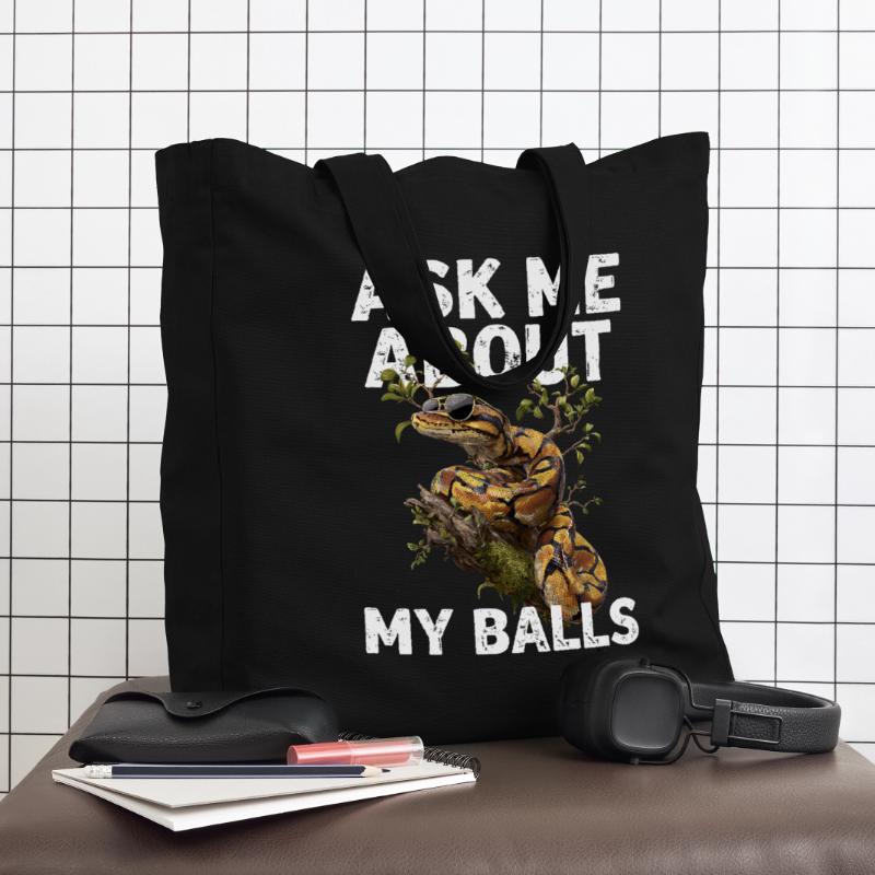 Python roi Serpents Amateurs de terrarium Python Tote bag Stanley/Stella Midweight recyclé