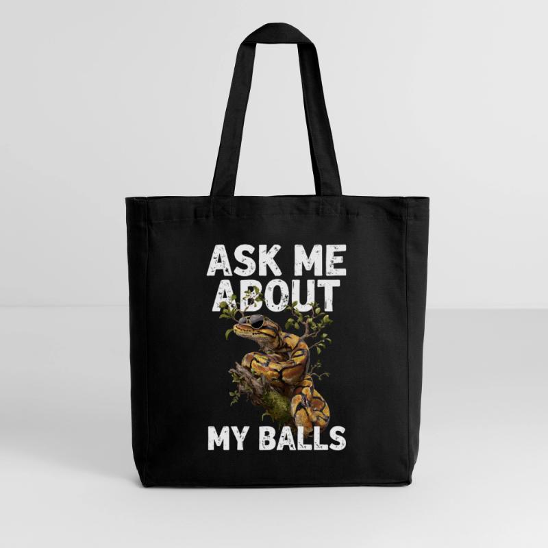 Python roi Serpents Amateurs de terrarium Python Tote bag Stanley/Stella Midweight recyclé