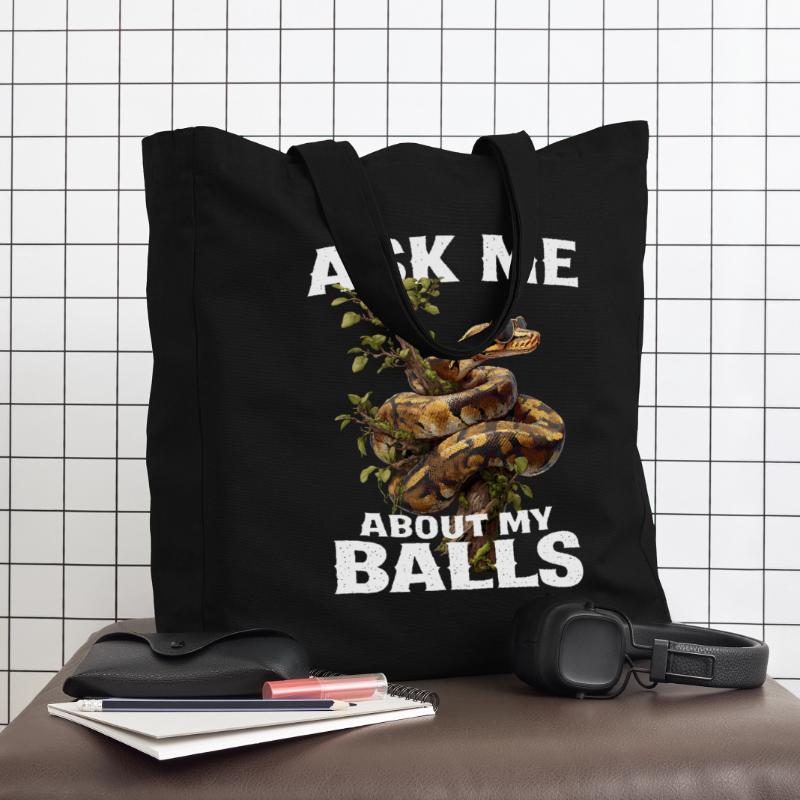 Python roi Serpents Amateurs de terrarium Python Tote bag Stanley/Stella Midweight recyclé