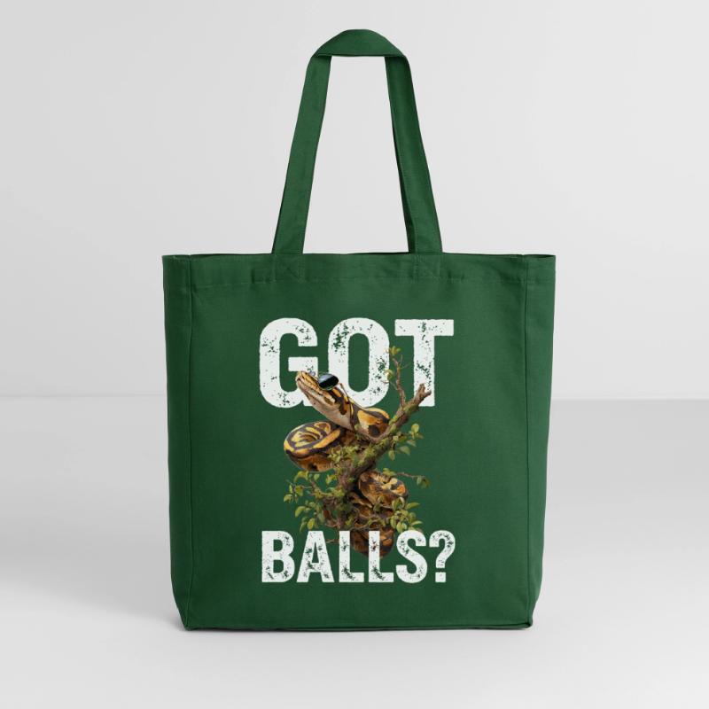 King Python Snakes Lover Terrarium Python Midweight Recycled Tote Bag by Stanley/Stella