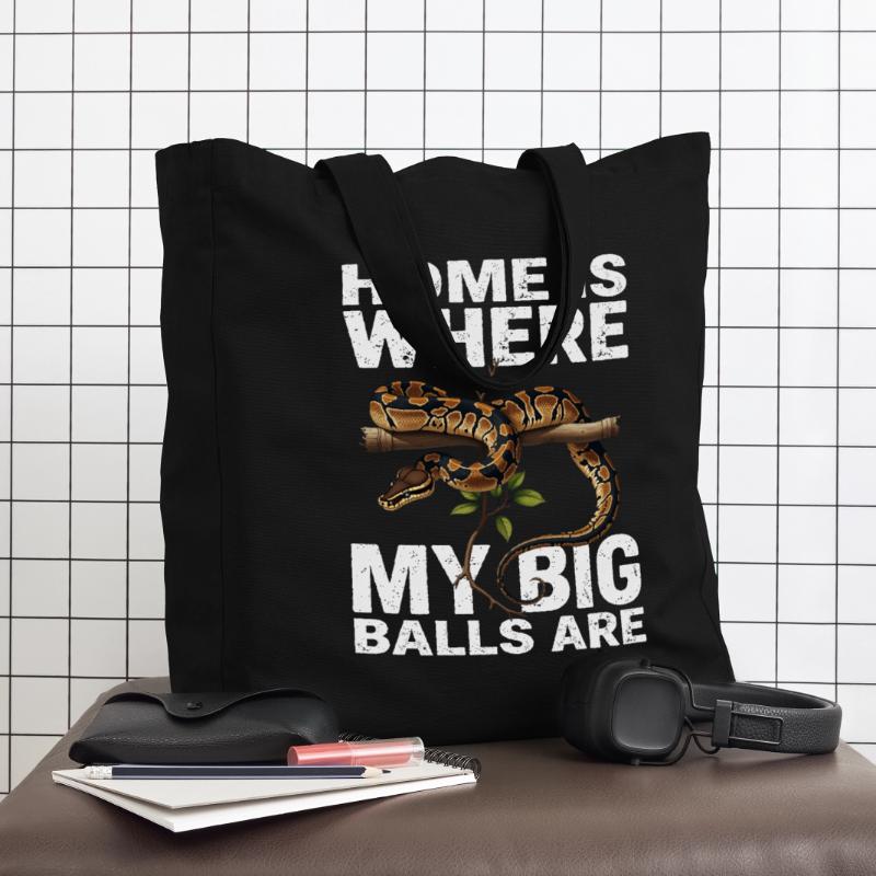 Python roi Serpents Amateurs de terrarium Python Tote bag Stanley/Stella Midweight recyclé