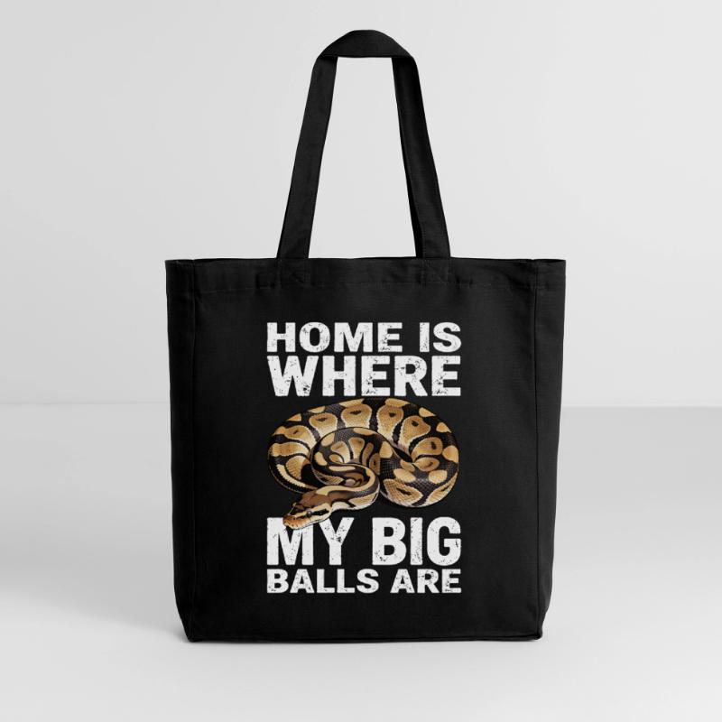 Python roi Serpents Amateurs de terrarium Python Tote bag Stanley/Stella Midweight recyclé