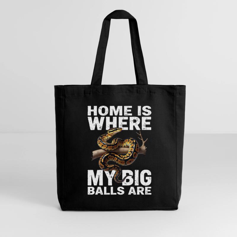 Python roi Serpents Amateurs de terrarium Python Tote bag Stanley/Stella Midweight recyclé