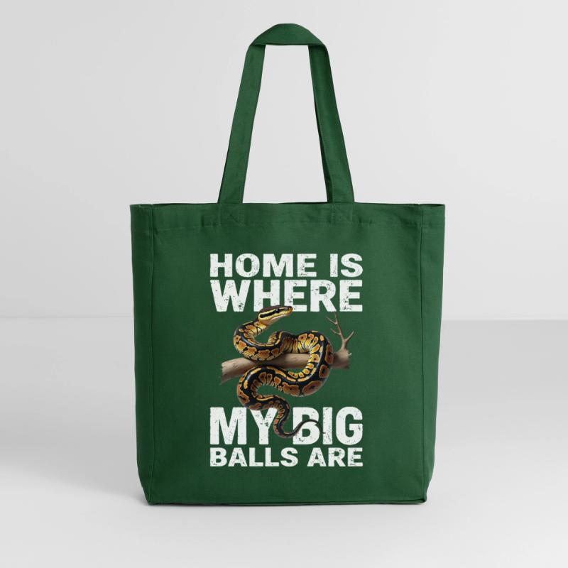 Python roi Serpents Amateurs de terrarium Python Tote bag Stanley/Stella Midweight recyclé