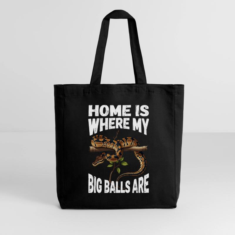 Python roi Serpents Amateurs de terrarium Python Tote bag Stanley/Stella Midweight recyclé