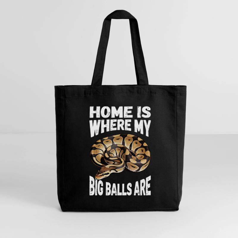 Python roi Serpents Amateurs de terrarium Python Tote bag Stanley/Stella Midweight recyclé