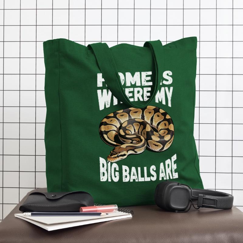 Python roi Serpents Amateurs de terrarium Python Tote bag Stanley/Stella Midweight recyclé