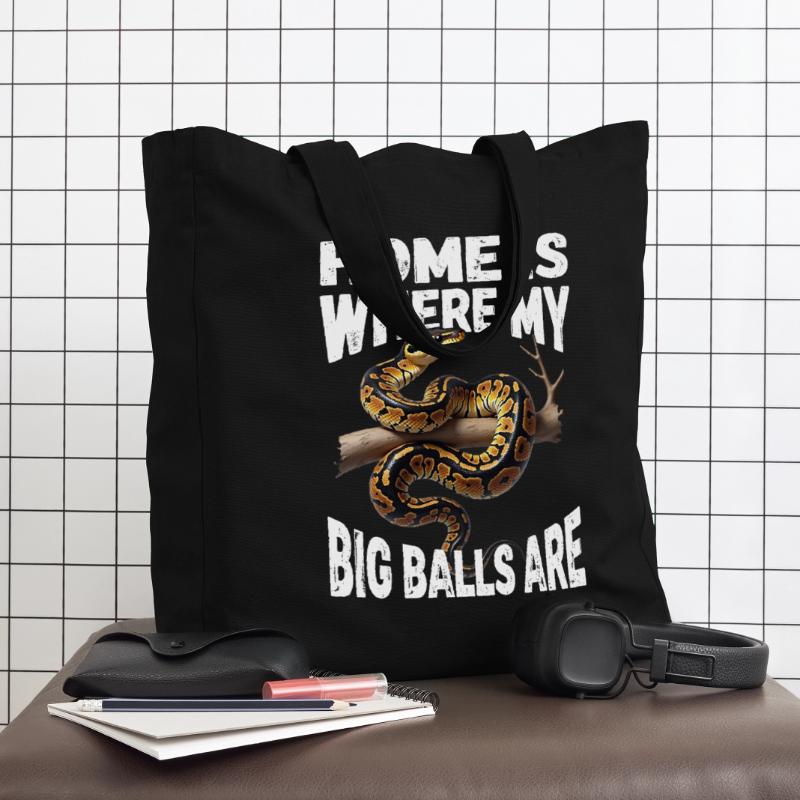 Python roi Serpents Amateurs de terrarium Python Tote bag Stanley/Stella Midweight recyclé