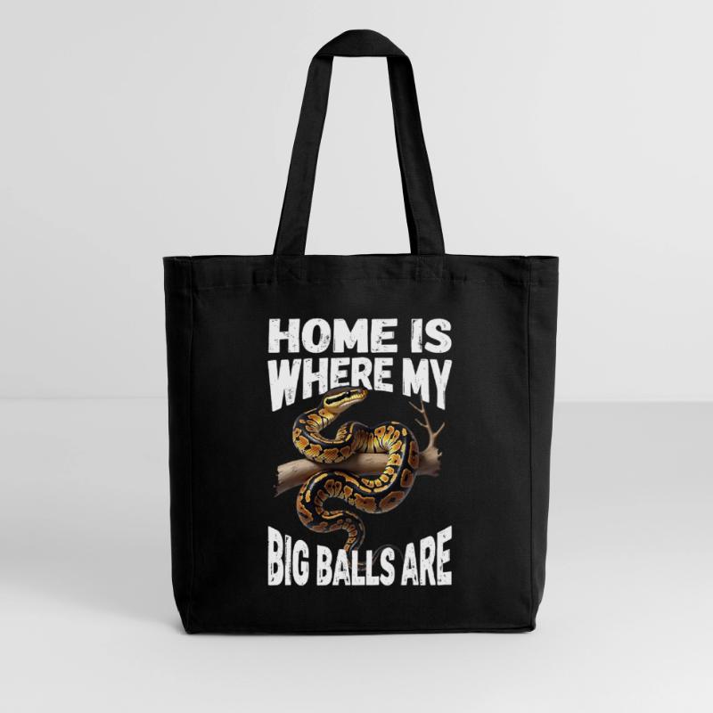 Python roi Serpents Amateurs de terrarium Python Tote bag Stanley/Stella Midweight recyclé