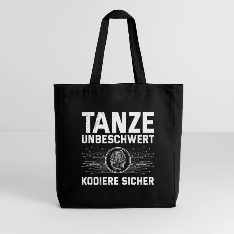 Codeur scientifique DANSE SANS SOUCI, CODE EN TOUTE SÉCURITÉ Tote bag Stanley/Stella Midweight recyclé