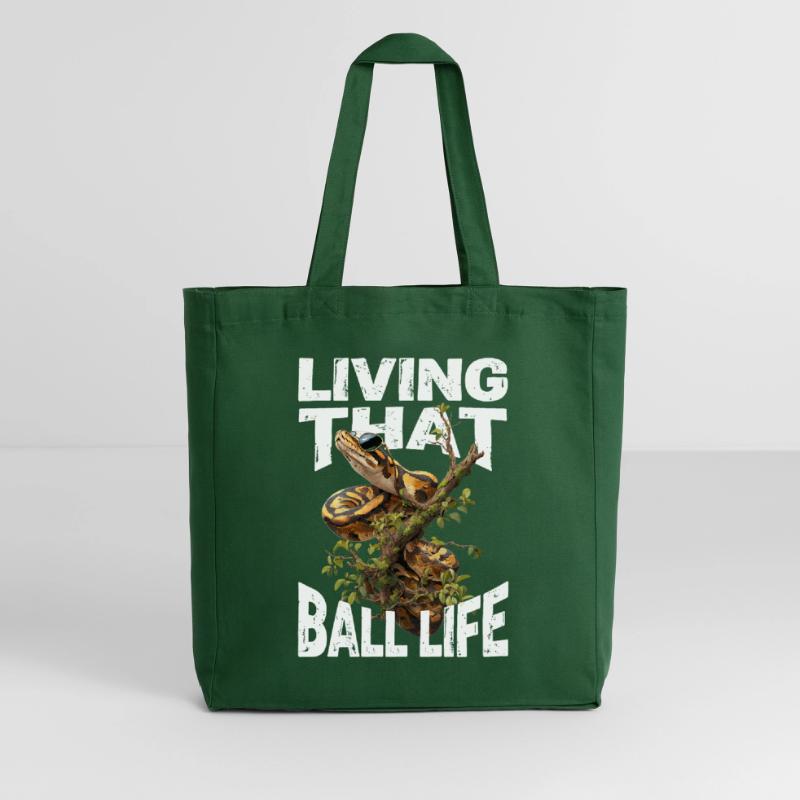 Python roi Serpents Amateurs de terrarium Python Tote bag Stanley/Stella Midweight recyclé