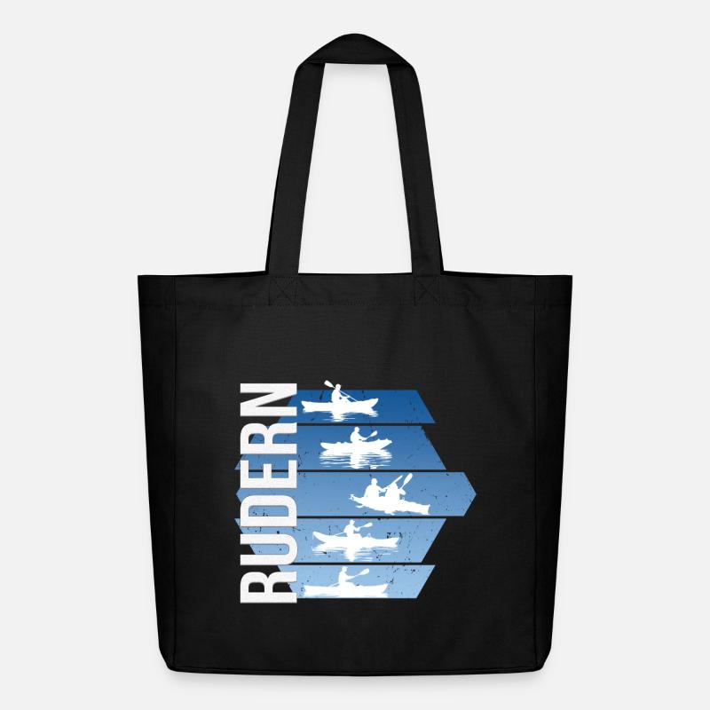 Rudern - Midweight recycelter Stoffbeutel von Stanley/Stella - Schwarz