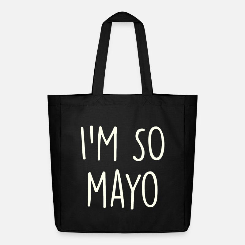Mayo Mayonnaise - Midweight recycelter Stoffbeutel von Stanley/Stella - Schwarz