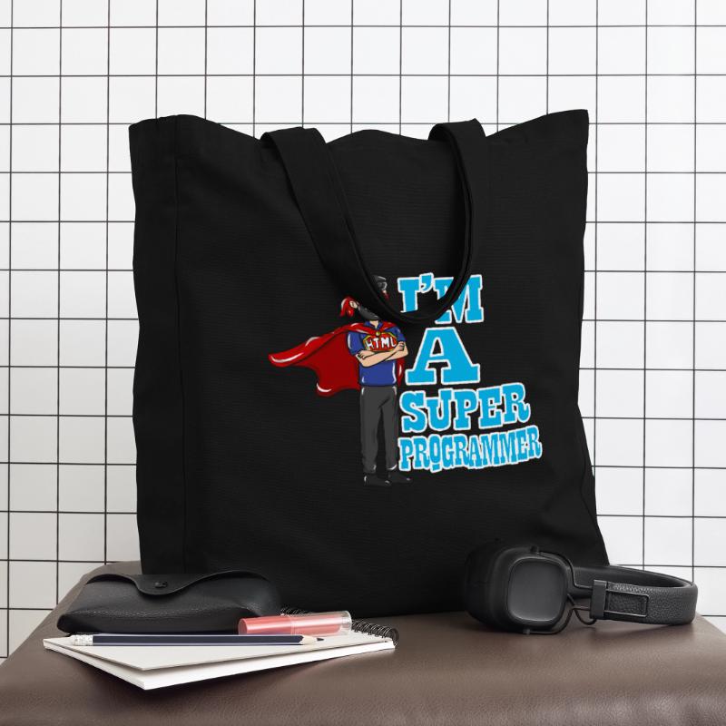 Programmer computer science gift Midweight Recycled Tote Bag by Stanley/Stella