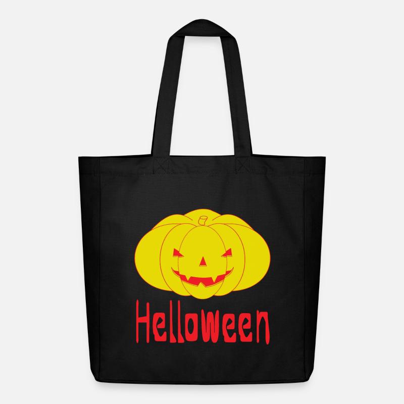Das Helloween - Midweight recycelter Stoffbeutel von Stanley/Stella - Schwarz