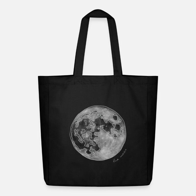 MOND - Midweight recycelter Stoffbeutel von Stanley/Stella - Schwarz