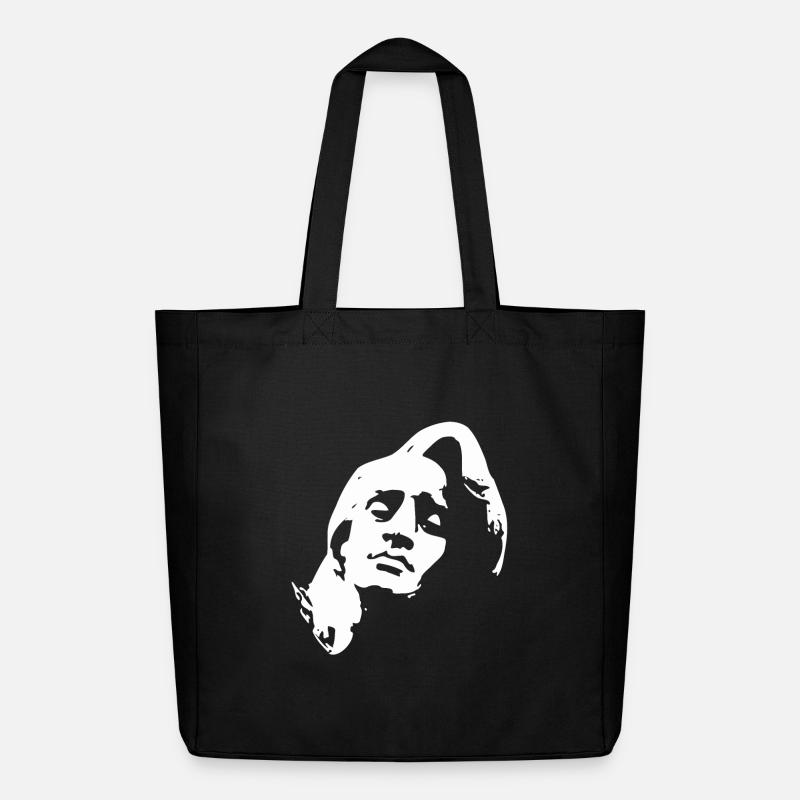 Chopin Frederic - Midweight recycelter Stoffbeutel von Stanley/Stella - Schwarz