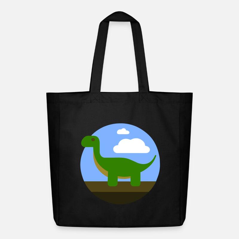 Dino - Midweight recycelter Stoffbeutel von Stanley/Stella - Schwarz