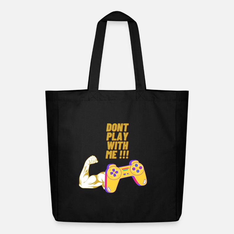 Game On 2 - Midweight Recycled Tote Bag by Stanley/Stella - black