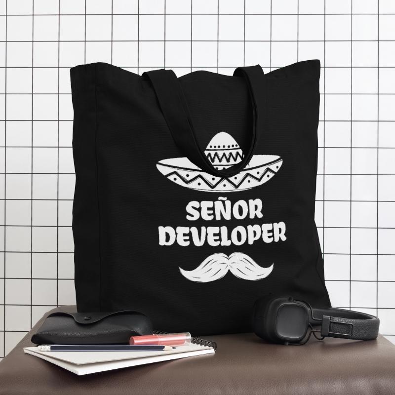 Déclaration du développeur Code Informatique Geek Scripting Tote bag Stanley/Stella Midweight recyclé
