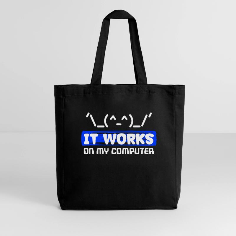 Debug Statement Bugfixing Scripting Code Developer Midweight Recycled Tote Bag by Stanley/Stella