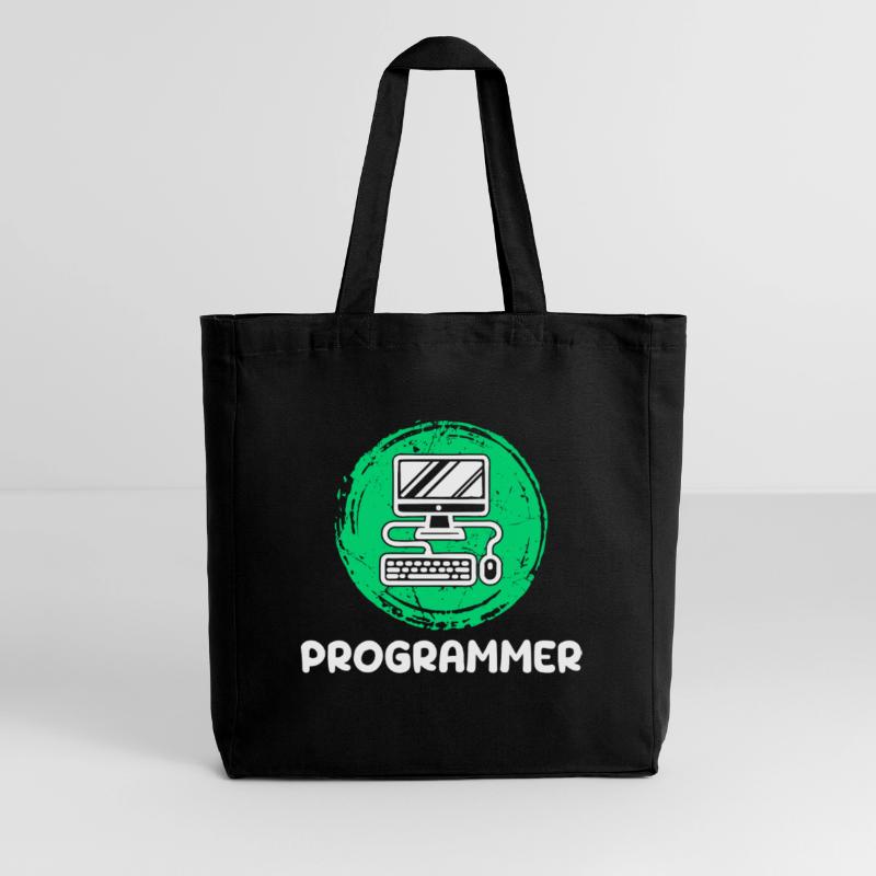 Computer Developer Programmer Computer Geek Midweight Recycled Tote Bag by Stanley/Stella