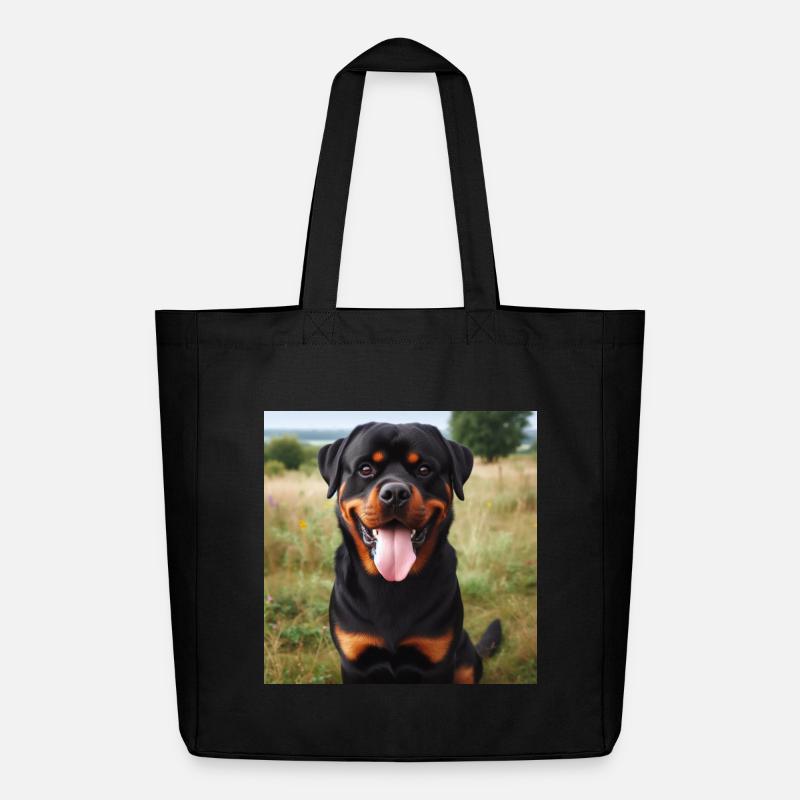 Rottweiler - Tote bag Stanley/Stella Midweight recyclé - noir