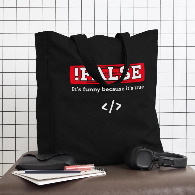 Debug Scripting Statement Développeur Code Nerd Tote bag Stanley/Stella Midweight recyclé