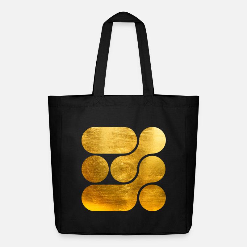 OCHOOO - GOLD - Midweight recycelter Stoffbeutel von Stanley/Stella - Schwarz
