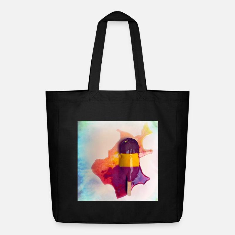 Popsicle - Midweight Recycled Tote Bag by Stanley/Stella - black