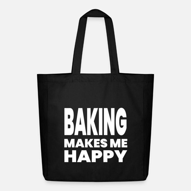 Backen - Midweight recycelter Stoffbeutel von Stanley/Stella - Schwarz