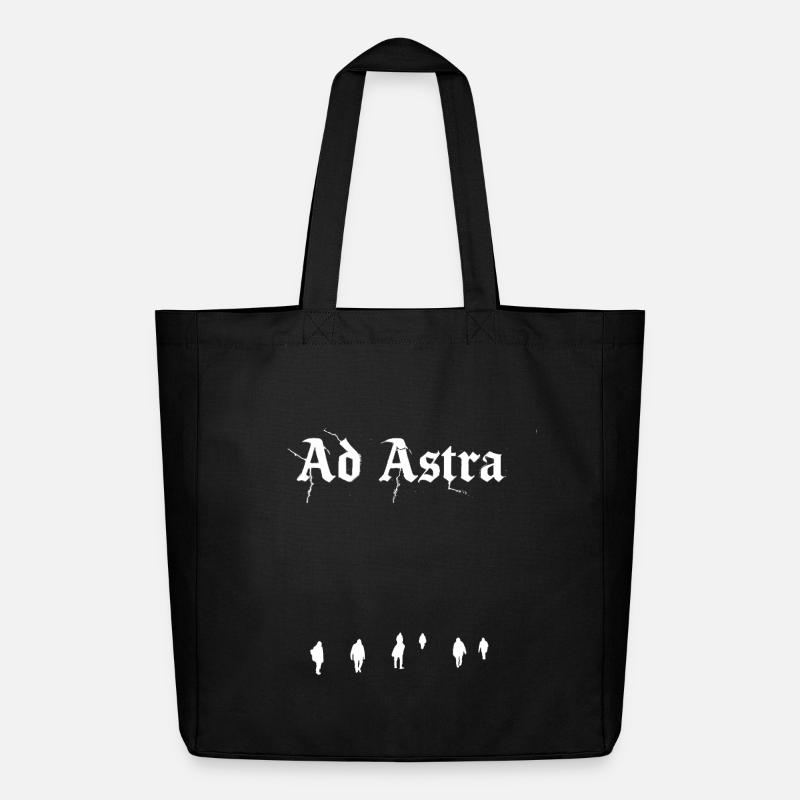 Ad Astra - Midweight recycelter Stoffbeutel von Stanley/Stella - Schwarz