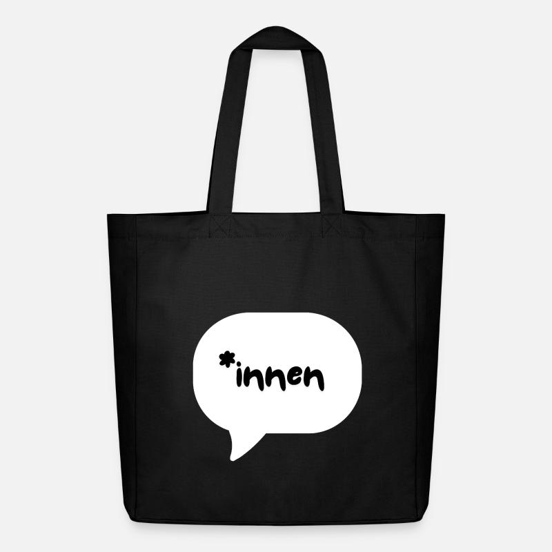 *inside - Midweight Recycled Tote Bag by Stanley/Stella - black