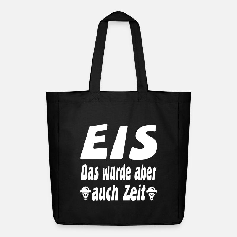 Eis - Midweight recycelter Stoffbeutel von Stanley/Stella - Schwarz