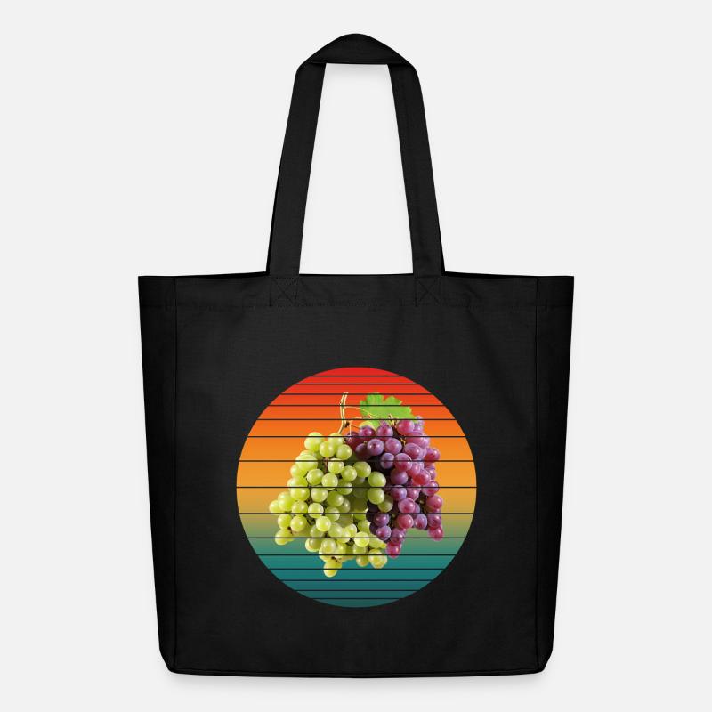 Pamplemousses - Tote bag Stanley/Stella Midweight recyclé - noir