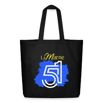 The Marne 51 - Midweight Recycled Tote Bag by Stanley/Stella - black - Front