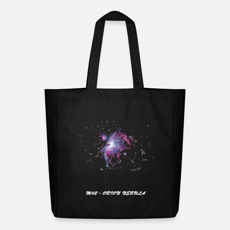 M42 - Orionnebel - Midweight recycelter Stoffbeutel von Stanley/Stella - Schwarz