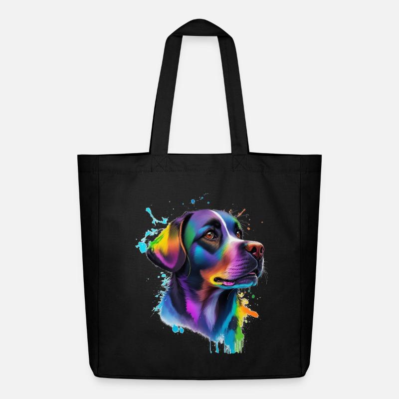 Labrador - Midweight Recycled Tote Bag by Stanley/Stella - black