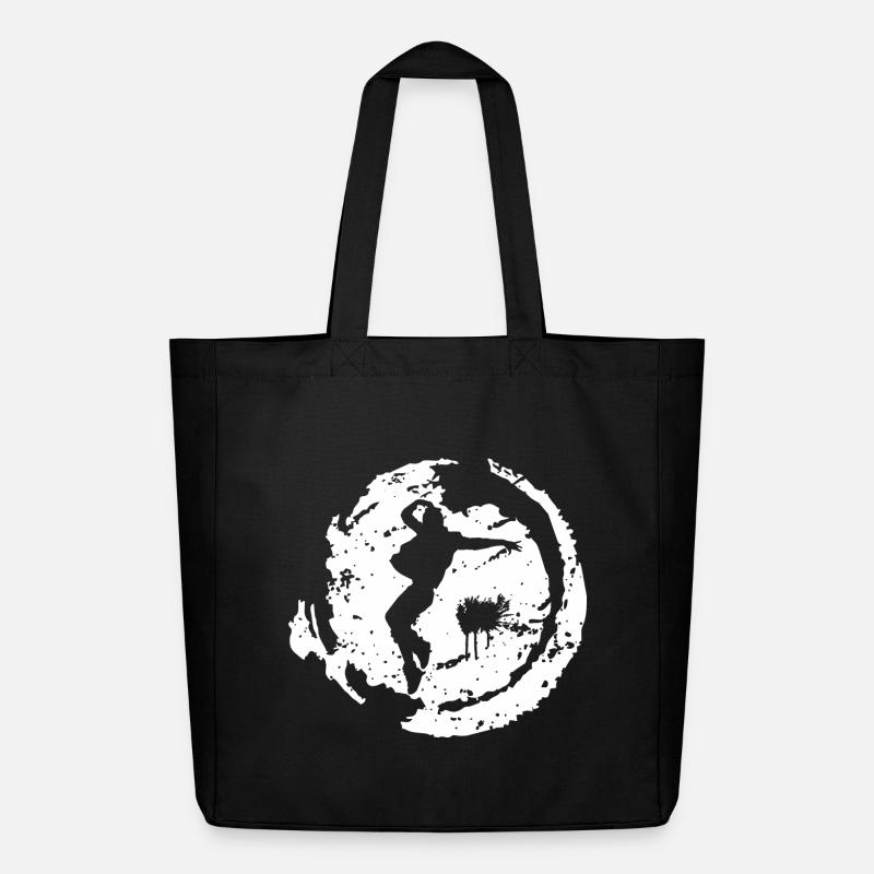 break dancing - Midweight Recycled Tote Bag by Stanley/Stella - black