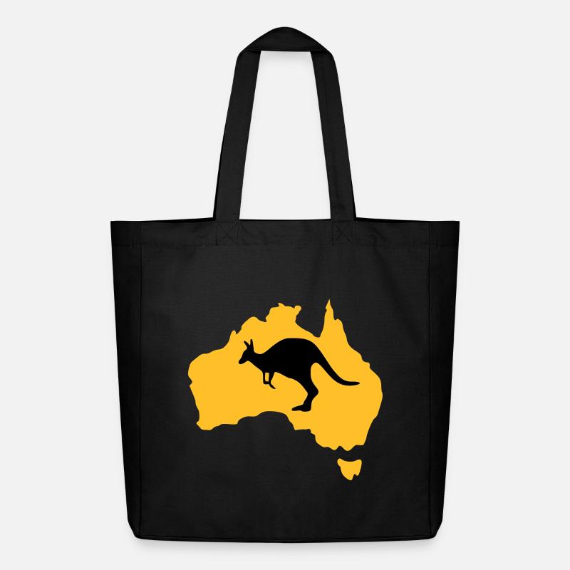 Australie - Tote bag Stanley/Stella Midweight recyclé - noir