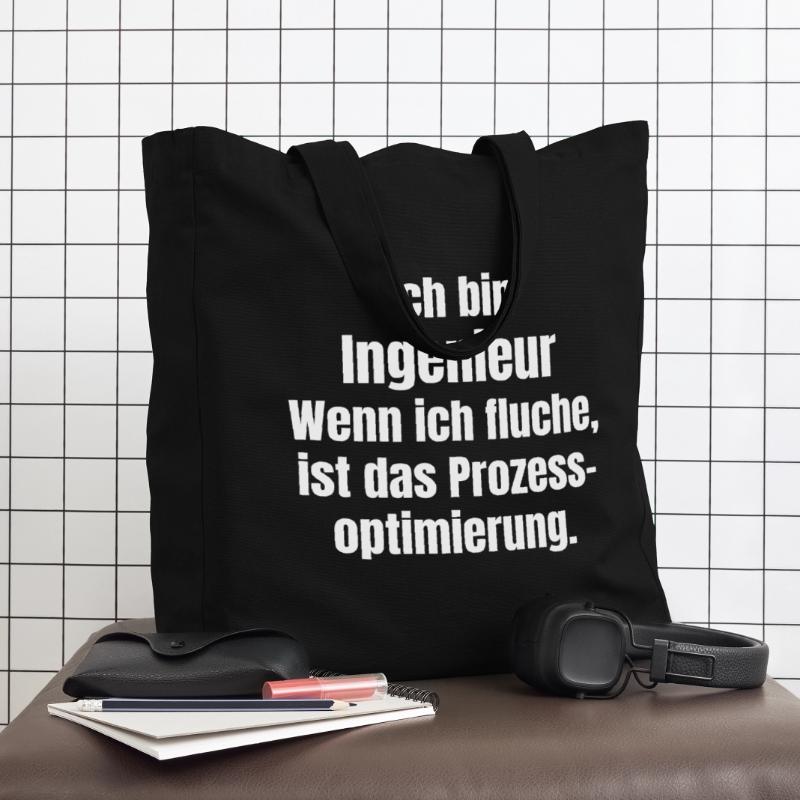 Engineer Saying Process Optimization Midweight Recycled Tote Bag by Stanley/Stella