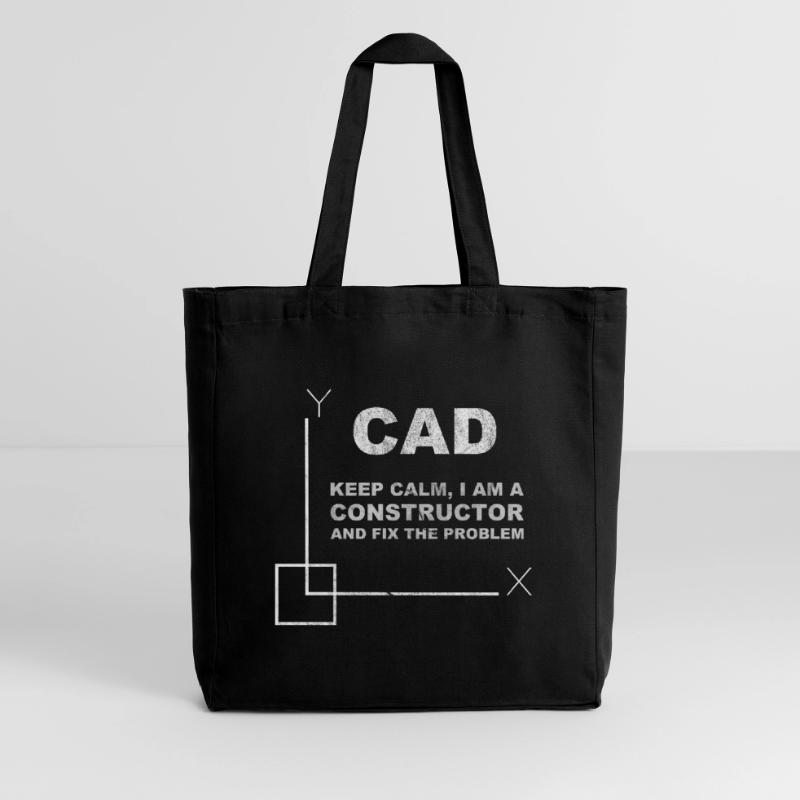 CAD Keep Calm Constructor Engineering Tote bag Stanley/Stella Midweight recyclé