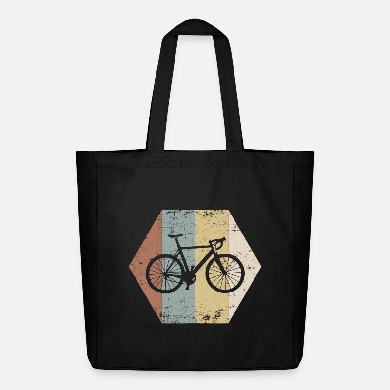 Fahrrad - Midweight recycelter Stoffbeutel von Stanley/Stella - Schwarz