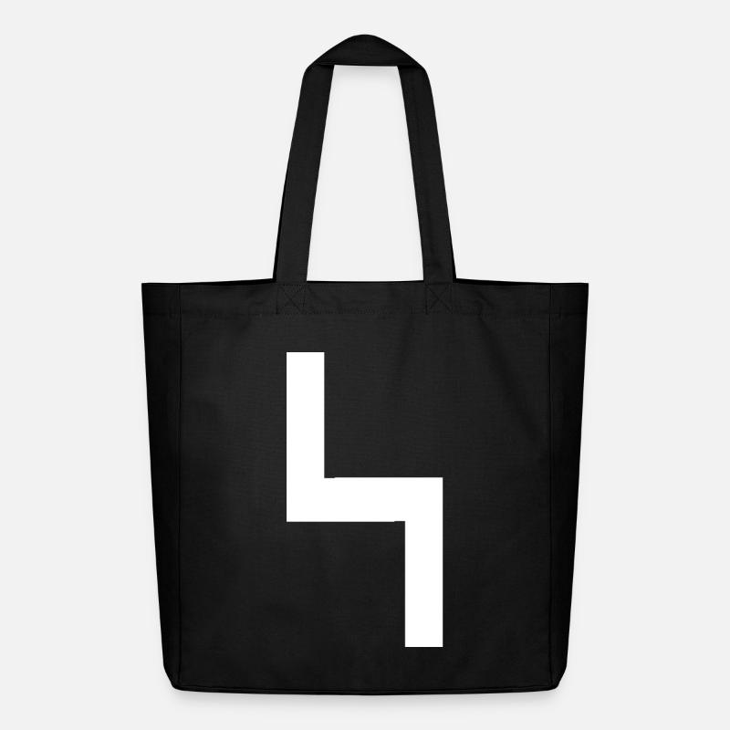 Game inspired shape from 80s - Midweight Recycled Tote Bag by Stanley/Stella - black
