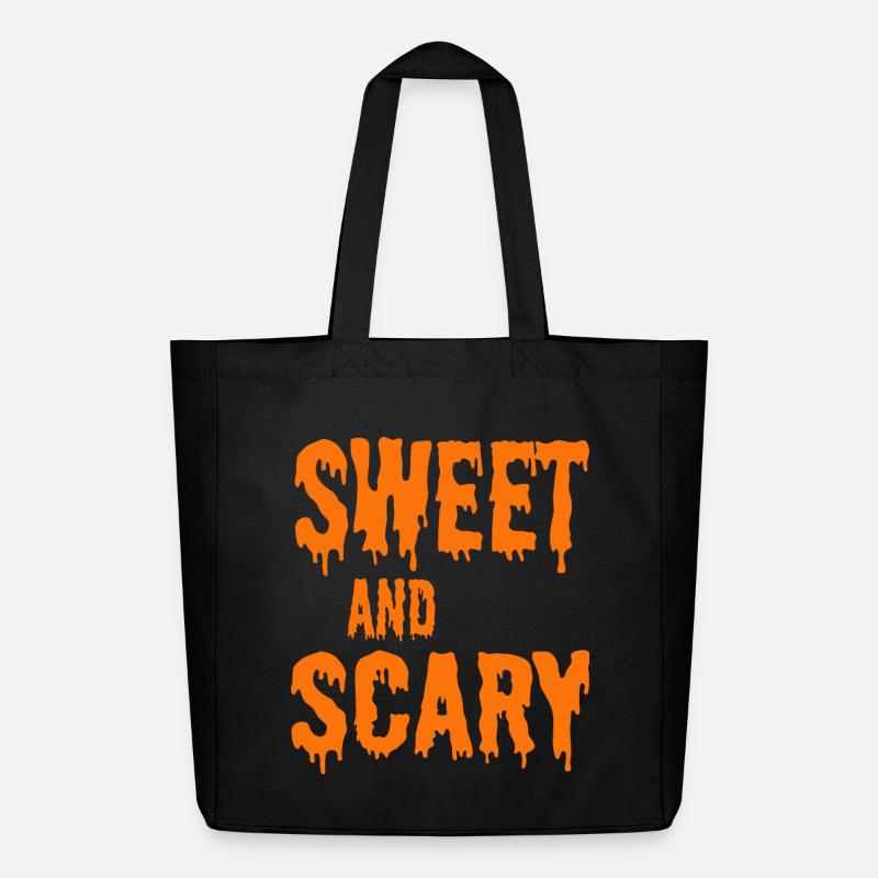doux et effrayant - Tote bag Stanley/Stella Midweight recyclé - noir