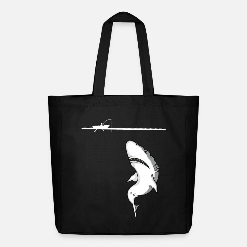 Big Fish - Midweight Recycled Tote Bag by Stanley/Stella - black