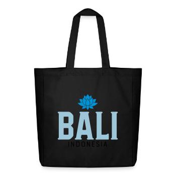 Bali - Midweight recycelter Stoffbeutel von Stanley/Stella - Schwarz - Vorne
