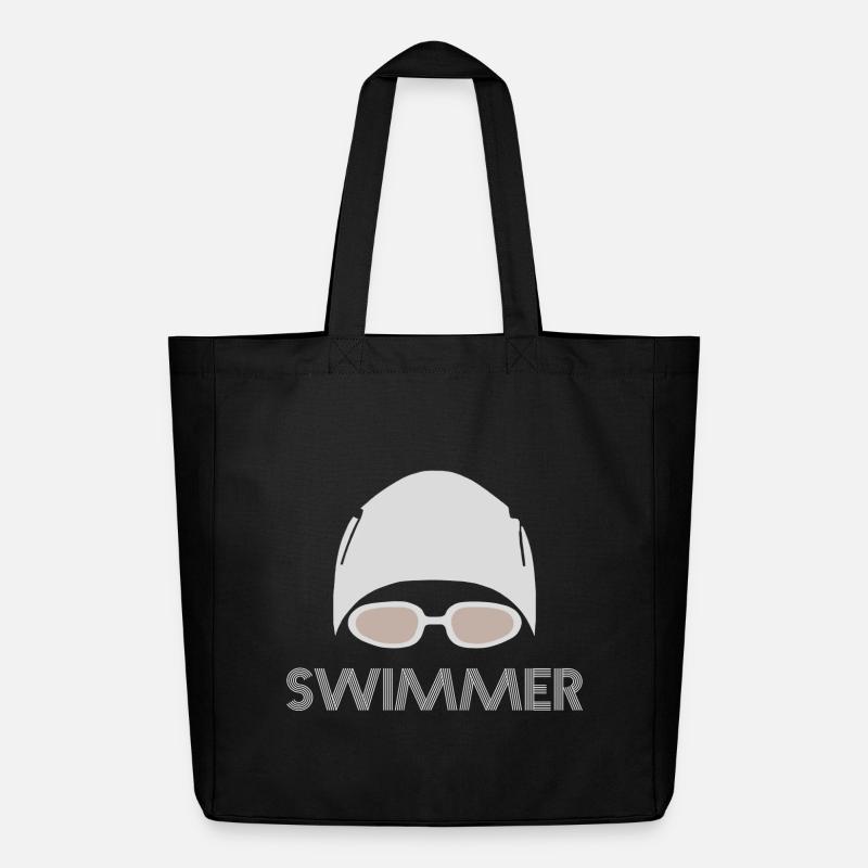 Swimmer - Midweight recycelter Stoffbeutel von Stanley/Stella - Schwarz