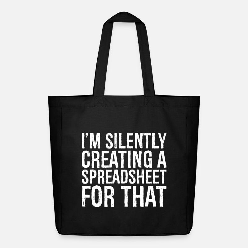 I'm silently creating a spreadsheet for that - Midweight Recycled Tote Bag by Stanley/Stella - black